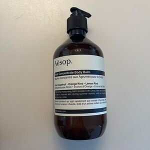 NEW AESOP Rind Concentrate Body Balm 500 mL, softens and smooths skin
